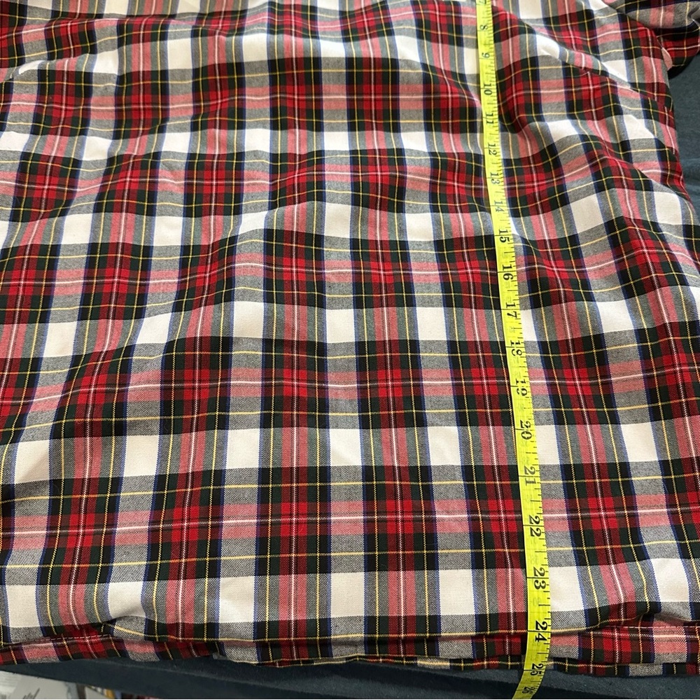 Plaid Ruffle Elizabeth Wilson 2X Women’s Gingham Flowy Peasant VTG - Picture 5 of 5